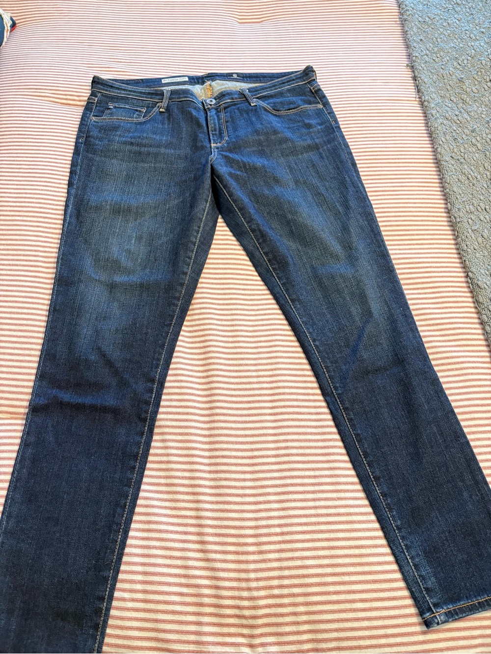 AG Adriano Goldschmied Women's Dark Blue Skinny Jeans
